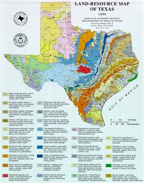 Geology Of Texas Map Texas Map Texas History Map