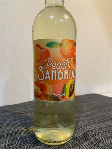 Peach Sangria Sedosaピーチ サングリア セドーサ Vinica 無料のワインアプリ