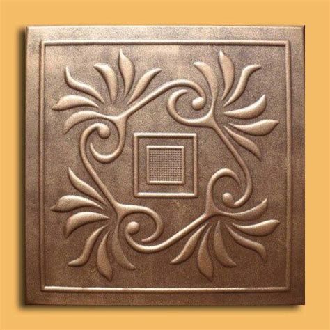 A headboard adds style to your bed and turns it into a focal point. For our headboard Faux Ceiling Tile - 20x20" Laura Antique ...