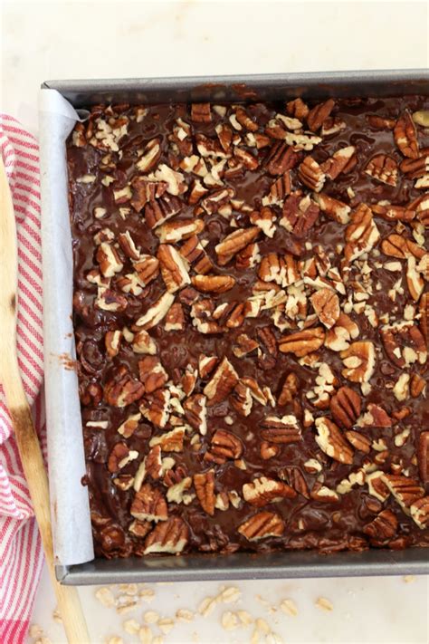 Stir together the liquid ingredients, then. No Bake Chocolate Oat Bars - The Harvest Kitchen