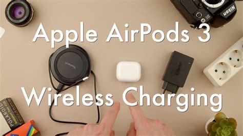 How To Wirelessly Charge Apple Airpods 3 Apple Airpods 3 Youtube