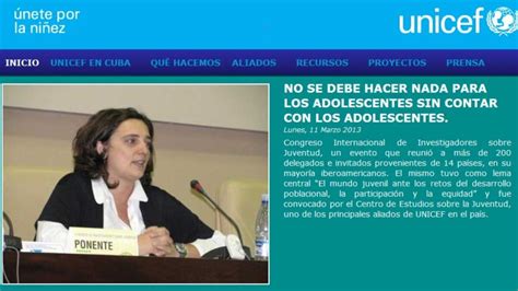 ¿tiene Unicef Un Estudio De Impacto Sobre Prostitución Infantil En Cuba