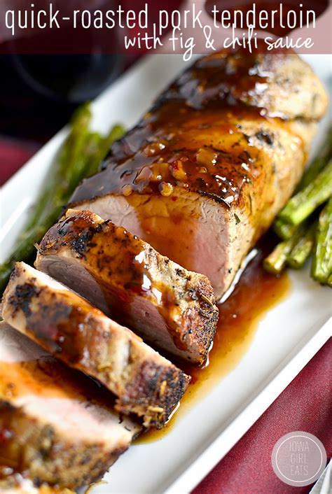Dec 11, 2019 · the sauce can be made up to this point and refrigerated several days ahead of time. Quick Roasted Pork Tenderloin with Fig and Chili Sauce ...