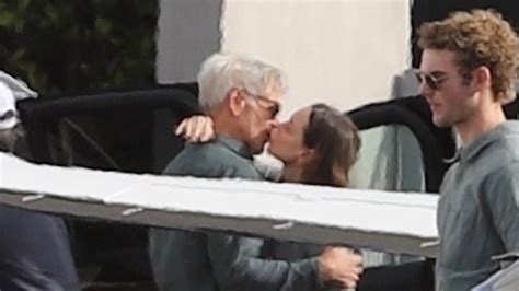 Harrison Ford And Calista Flockhart Pack On The Pda At Lax News