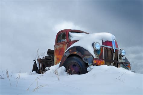 One Of My Favorite Trucks To Capture Trucks Winter Wonderland Cars