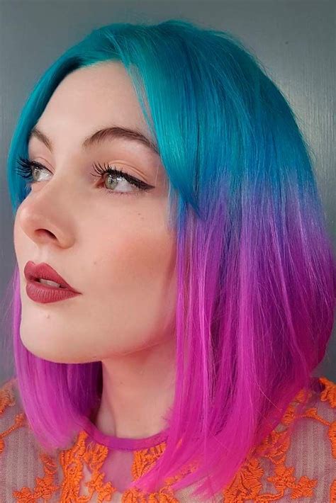 12 Totally Awesome Hair Color Ideas For Two Tone Hair Do You Want To