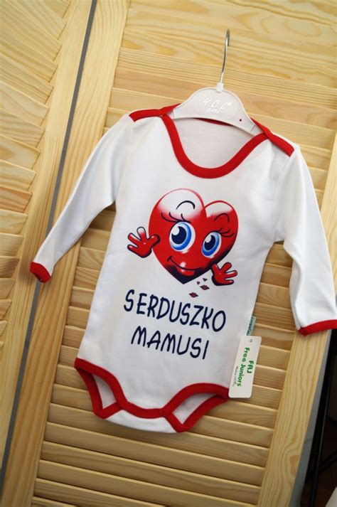 Body niemowlęce Serduszko Mamusi dlatuptusia pl Zapraszamy