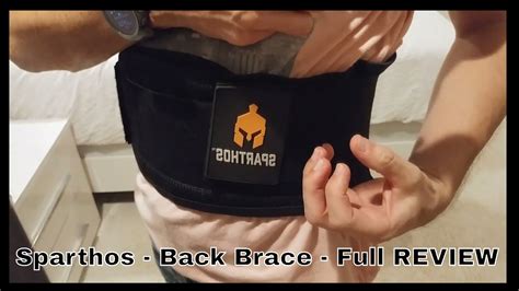 Back Brace Support Belt By Sparthos Relief For Back Pain Herniated