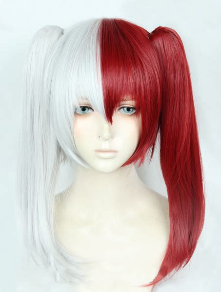 My Hero Academia Shoto Todoroki Genderbend Cosplay Wig For Sale · Dolls