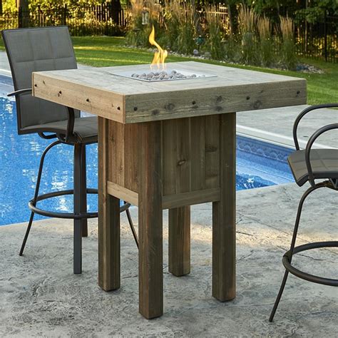 It's not too big, and it's definitely not bad to look at. Patio Furniture With Gas Fire Pit Table ...