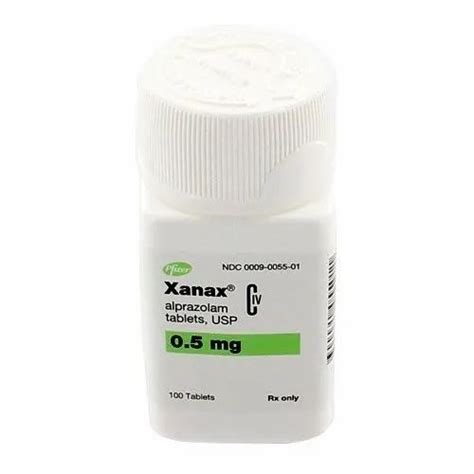 05mg Xanax Alprazolam Tablets 100 Tablets Intas Pharmaceuticals Ltd