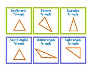 Check spelling or type a new query. Triangles Matching Cards | Common core worksheets ...