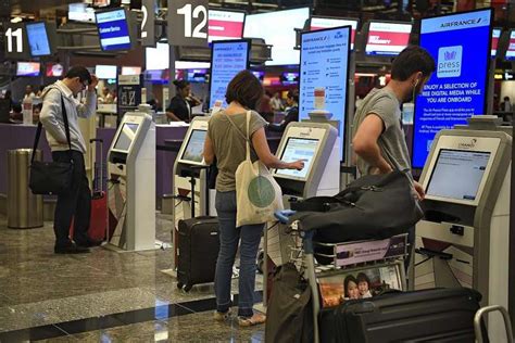 Air France Enregistrement En Ligne Bagages Carte Dembarquement