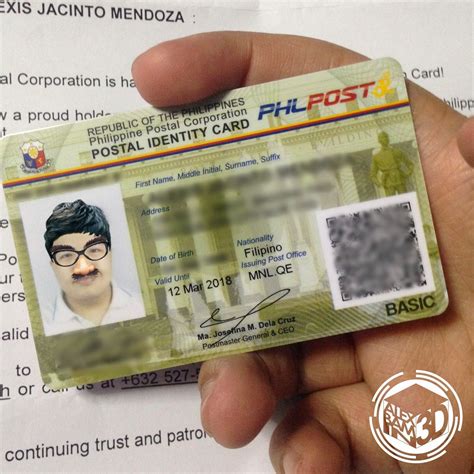 Getting The New Philippine Postal Id Alexbamin3d