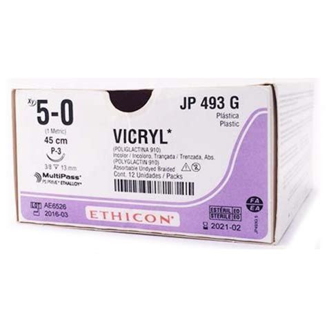 Acido Poligactin Vicryl 40 Rb 1 Tienda Door2door