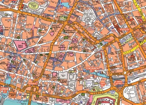 A To Z London Map Map