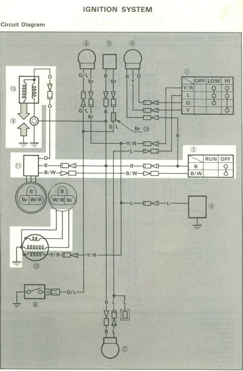 Yamaha Yfm 200 Wiring Diagram Wiring Diagram