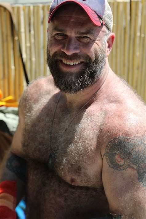 Beardy Bloke Muscle Bear Men Handsome Older Men Scruffy Men Hairy