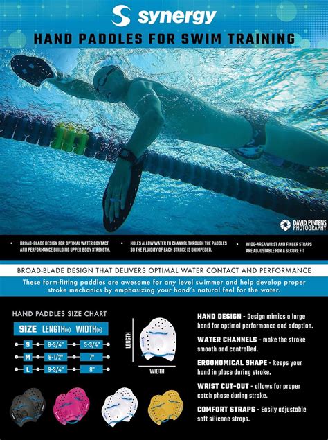 Synergy Hand Paddles For Swim Training Sports And Outdoors