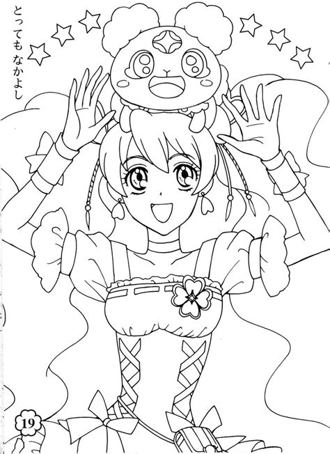 Pretty Cure Coloring Pages Sketch Coloring Page Cute Coloring Pages