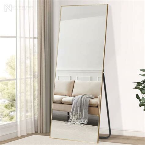 Neutypechic Modern Floor Mirror Full Length Mirror Overstock 29001778