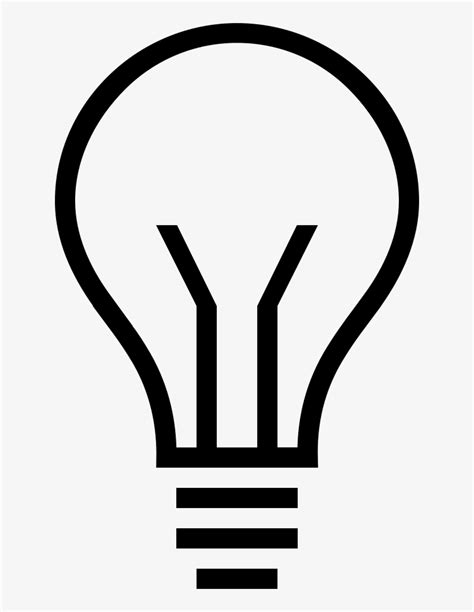 Download Light Bulb Outline Png Transparent Png Download Seekpng
