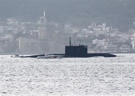 Russias Improved Kilo Class Submarine Entering Black Sea Naval News