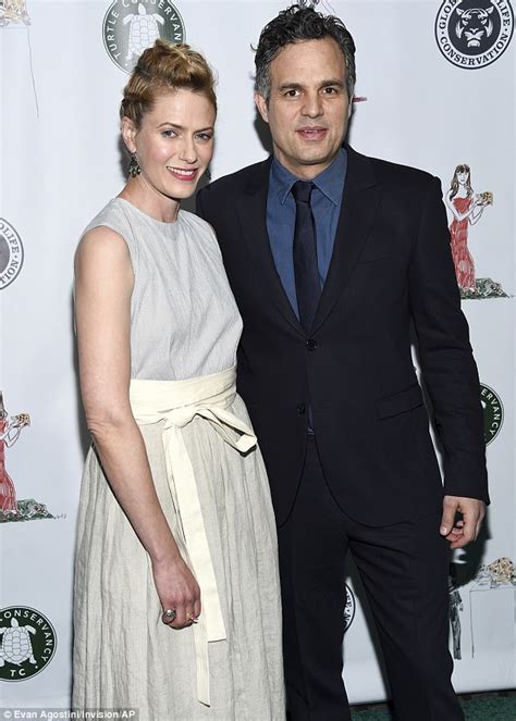 However, you may not be as familiar with his better half. Mark Ruffalo kisses wife at Turtle Ball in New York ...
