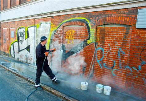 Architecture Graffiti Cleaning Laser Cleaning Solutions For The