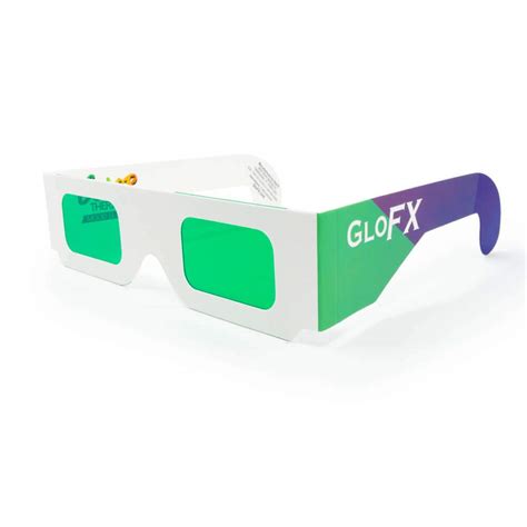 Buy Glofx Color Therapy Paper Glasses 5 Pack Chakra Glasses Chromotherapy Glasses Light