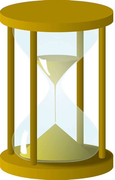 Animated Hourglass  Transparent Background Clipart Full Size