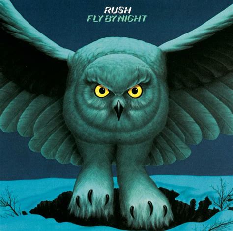 Rush Fly By Night Album Art Fonts In Use