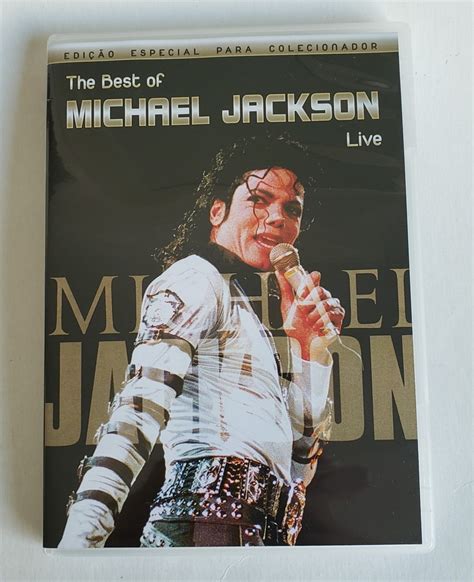Dvd The Best Of Michael Jackson Live Original Mercado Livre