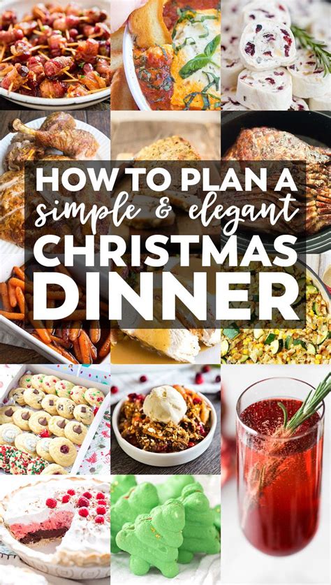 This meal can take place any time from the evening of christmas eve to the evening of christmas day itself. How to Plan a Simple & Elegant Christmas Dinner Menu ...