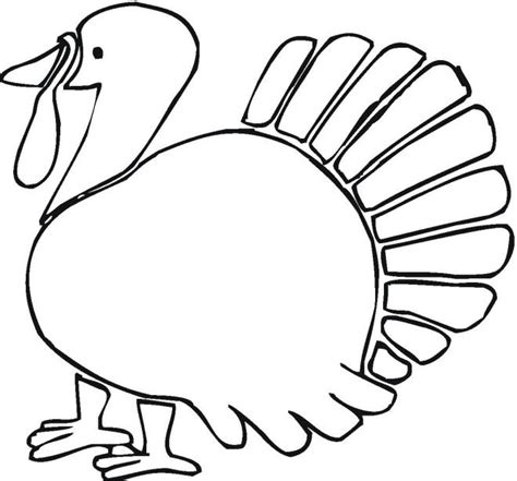 Turkey Outline Clip Art