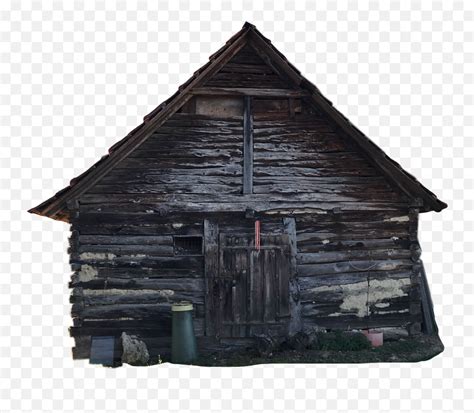 Cabin Oldbuilding Oldhouse Countryside Log Cabin Emojicabin Emoji