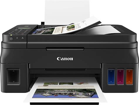 The only problem with a multifunctioning machine is that if it breaks, you've lost th. Canon PIXMA G4110 Wireless MegaTank All-In-One Printer ...