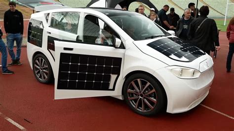 Probefahrt Mit Dem Sion G Nstiges Elektroauto Mit Solarzellen