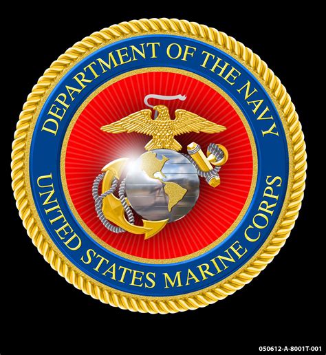 Official Artwork Us Marine Corps Usmc Insignia Nara And Dvids Public