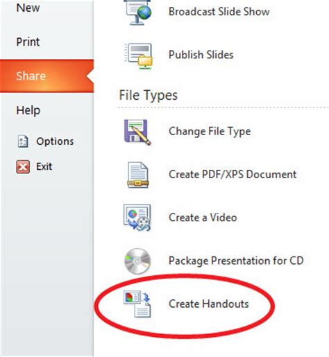 In powerpoint 2016 you can use the create handouts command to create a word document that you can then print and distribute to your audience. PowerPoint 2010: Create Presentation Handouts In Word Tips