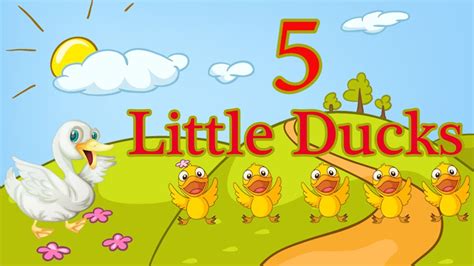 Five Little Ducks Spring Songs For Children Nursery Rhymes By The