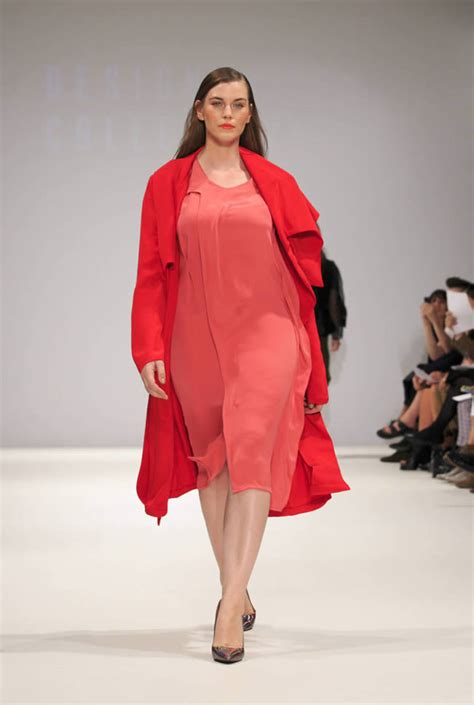 Plus Size Models Walks The Runway At London Fashion Week