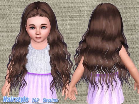 The Sims Resource Skysims Hair 202