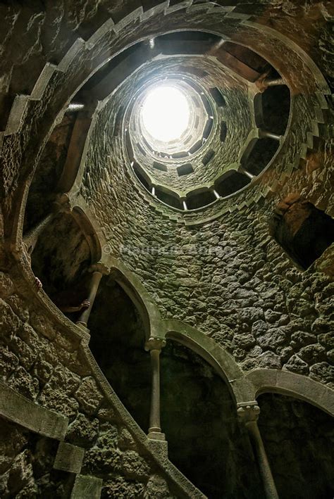 Images Of Portugal The Initiation Well Or Inverted Tower In The