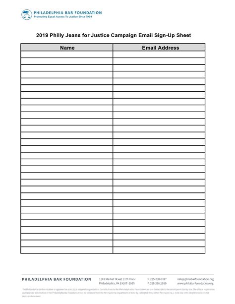 Free Sign Insign Up Sheet Templates Excel Word Templa