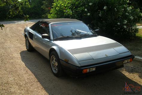 Jun 07, 2021 · the one you're looking at now is a 1984 model year. 1984 Ferrari Mondial Quattrovalvole Convertible 2-Door 3.0L