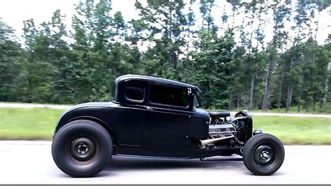1931 Ford Model A Coupe Chopped Hot Rod Rat R 1931 Ford Model A Coupe