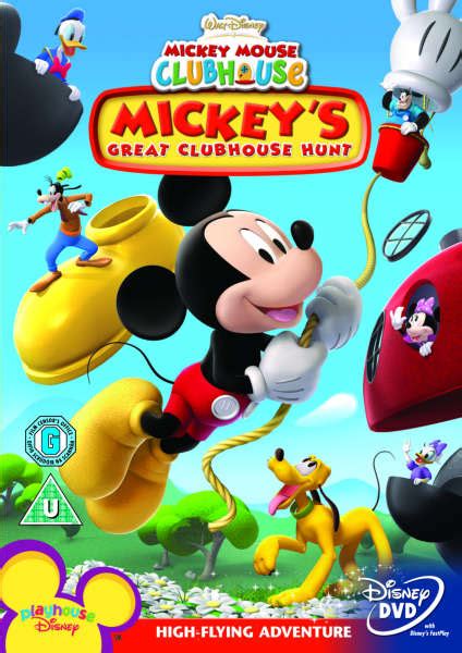 Disneys Mickey Mouse Clubhouse Mickeys Great Clubhouse Dvd Zavvi