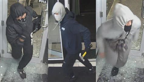 Frightening Cctv Footage Released After Trio With Hammer Rob