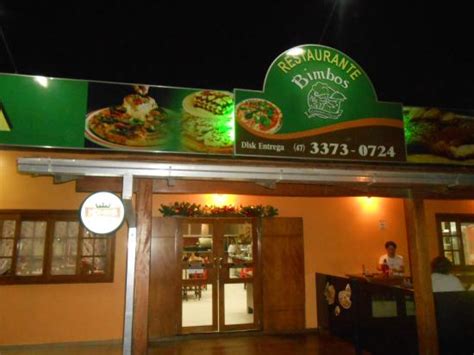 Bimbos Restaurante And Pizzaria Jaragua Do Sul Restaurant Reviews